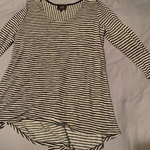 ❤️ Striped 3/4 Length Sleeve Striped Sweater Top